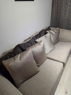Sofa and Love Seat with Ottoman