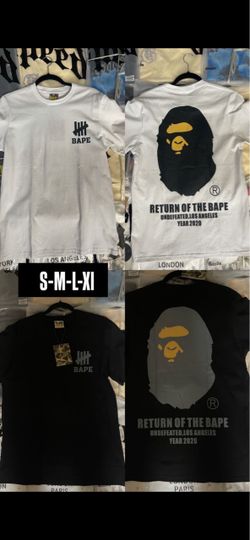 Undefeated X Bape shirt