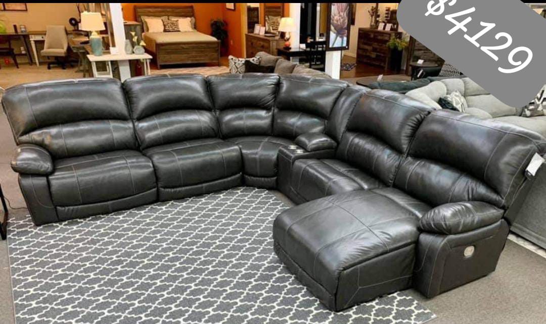 Hallstrung Power Reclining Sectionals Sofas Couchs With İnterest Free Payment Options 