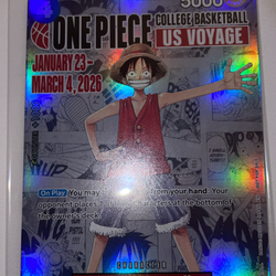 1  PIECE CARD MONKEY D.LUFFY