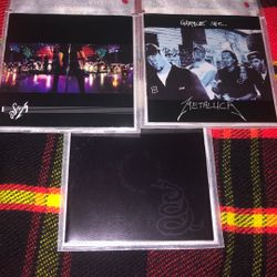 Metallica 3 Cd Bundle 