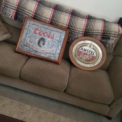 Beer mirror man cave goodies 250$$