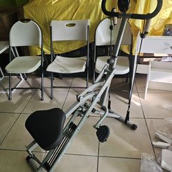 Rowing glute machine