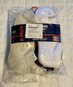 NEW Reeboks Ladies Low Cut Socks, 12 Pairs