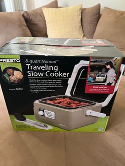 Presto 8-Quart Nomad Traveling Slow Cooker