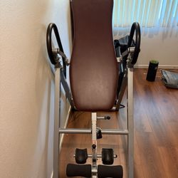 Inversion table 