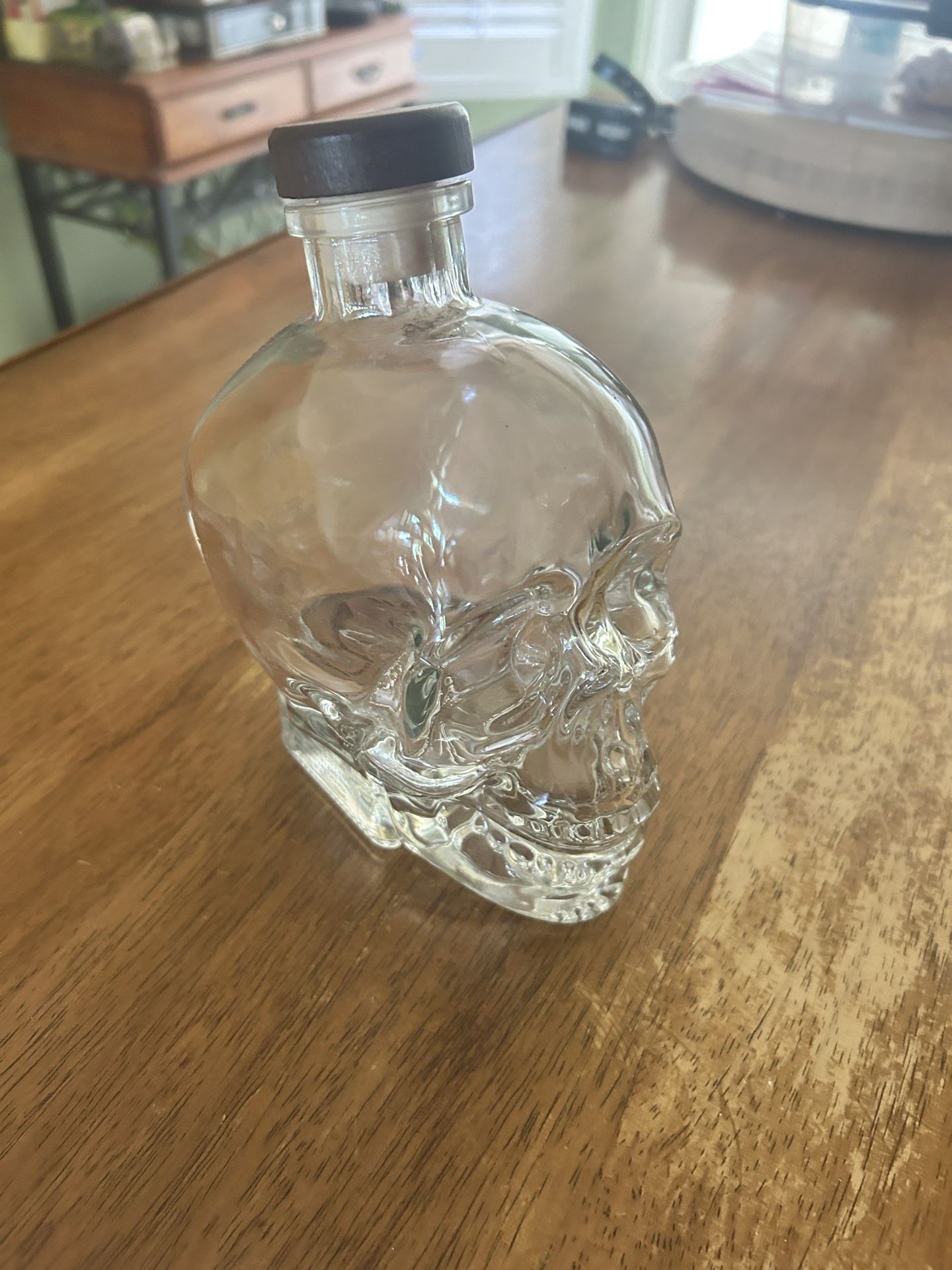 Empty Crystal Head Vodka Decanter 750ml