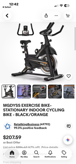 Spinning bike