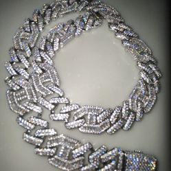 Cuban Linked Diamond Chain (Shipping Only )