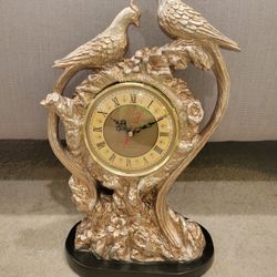 Antique Bird Clock