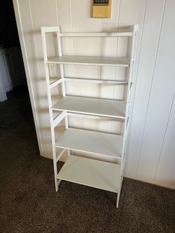 White Bookshelf