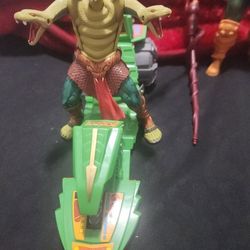 King Hiss And Vehicle