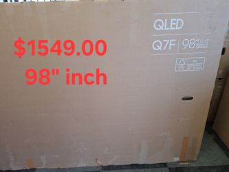Samsung - QN98Q7FAAFXZA 98 Inch QLED Q7F 4K Vision AI Smart TV with a 6 Year Amber Protection Plan (2025)