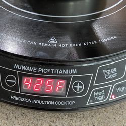 Nuwave Pic Titanium Cooktop
