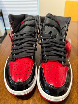 Nike Air Jordan 1 Retro High OG Patent Bred Shoes