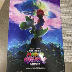 Nintendo Super Mario Galaxy Movie Poster