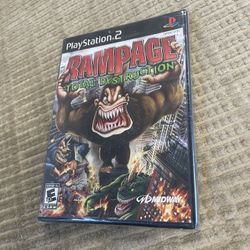 **FACTORY SEALED** Rampage TD PS2