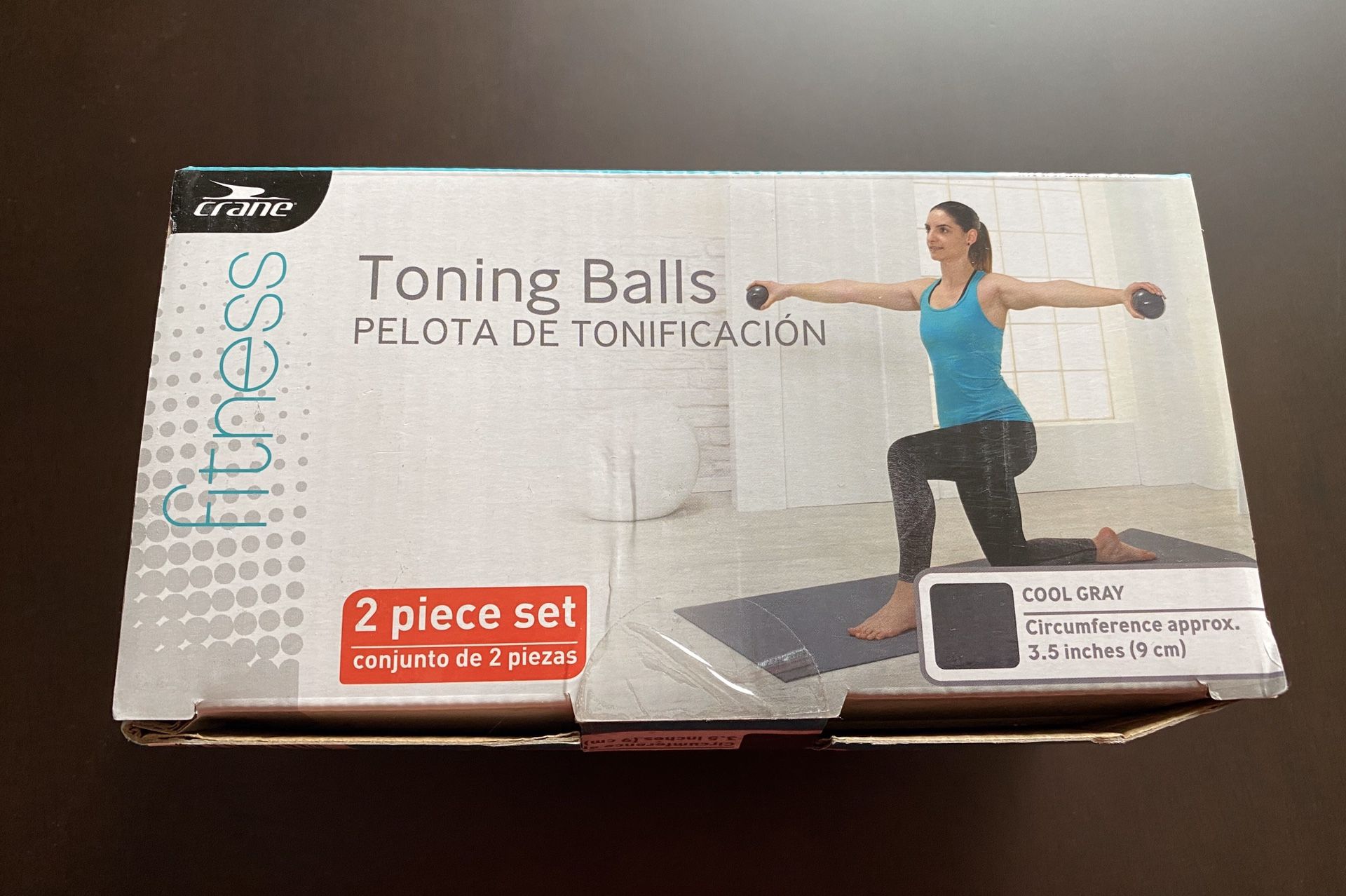 New Fitness Toning Balls 2 Piece Set