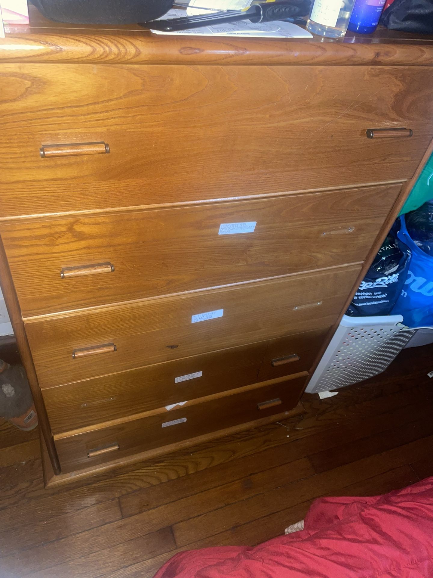 Brown Antique Dresser