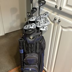 MENS *LEFTY* FULL PXG SET Golf Clubs w/ 2 Bags!