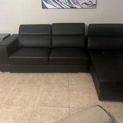 Leather Couch 