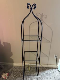 Metal shelf