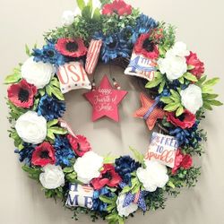  July 4th Wreath
