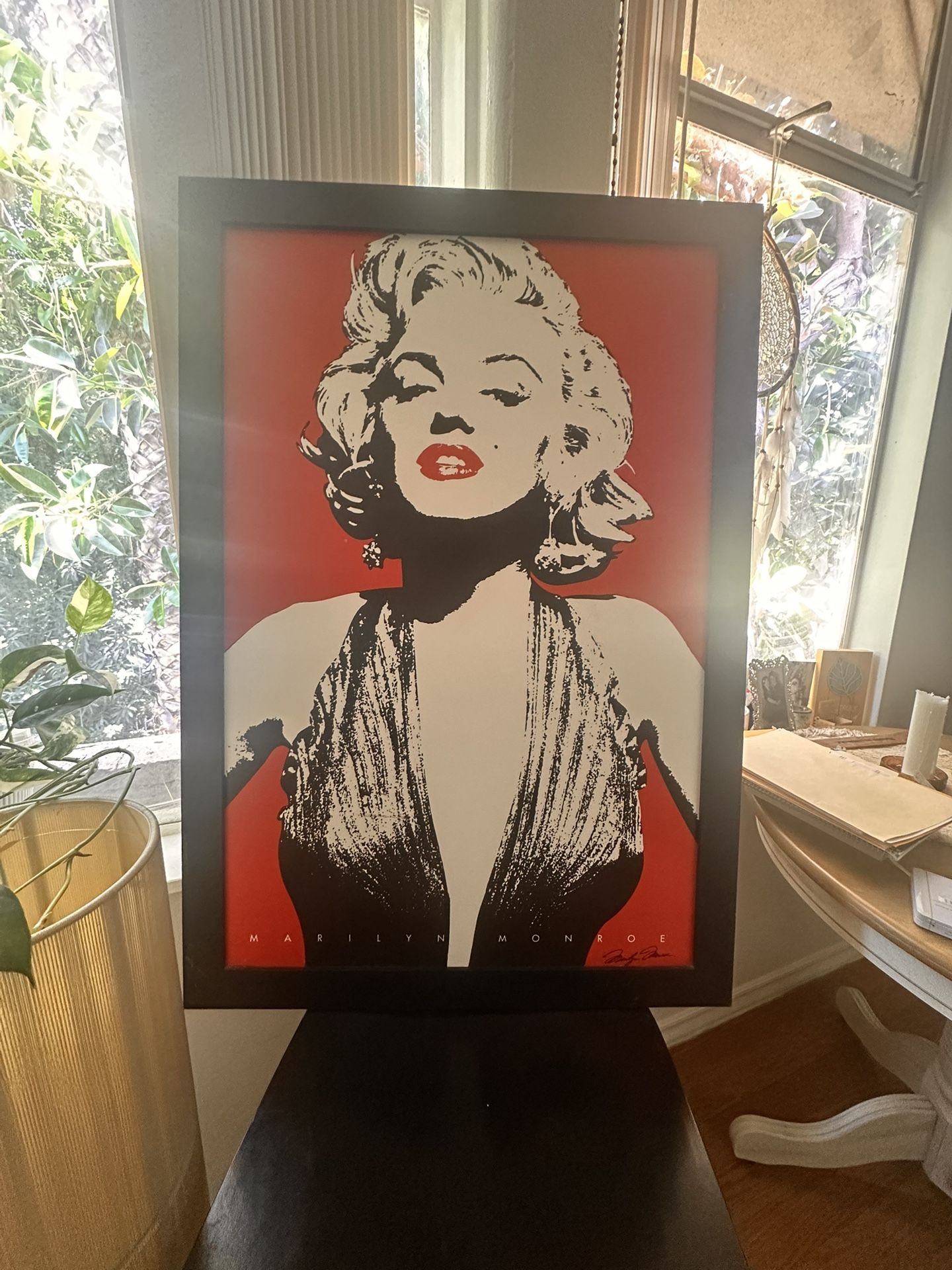 Marilyn Monroe Wooden Picture