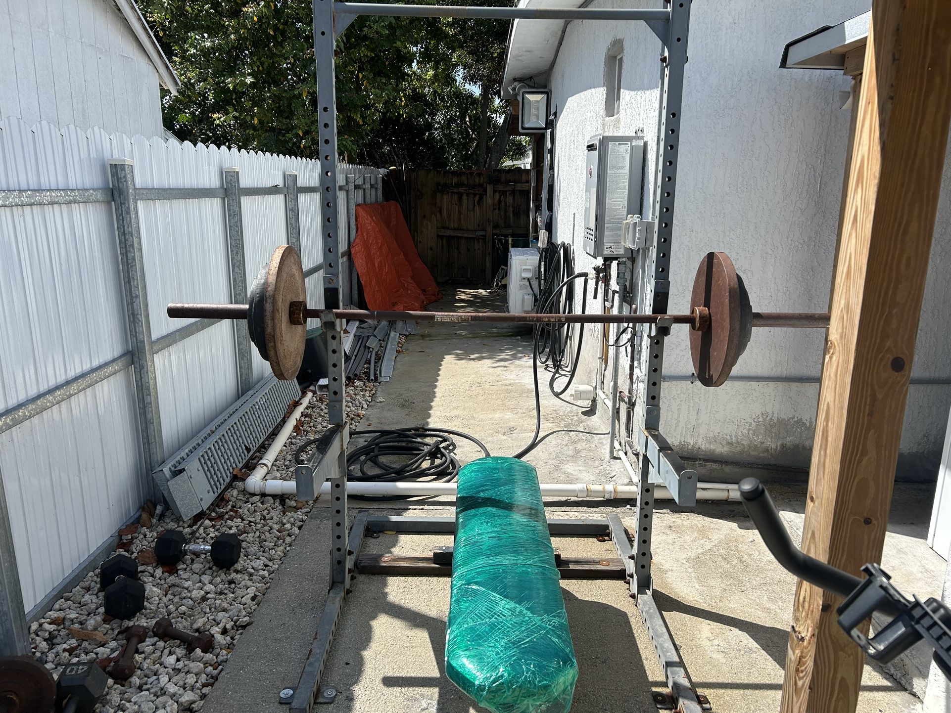 Workout Bench And Squat Rack Plates Inc.