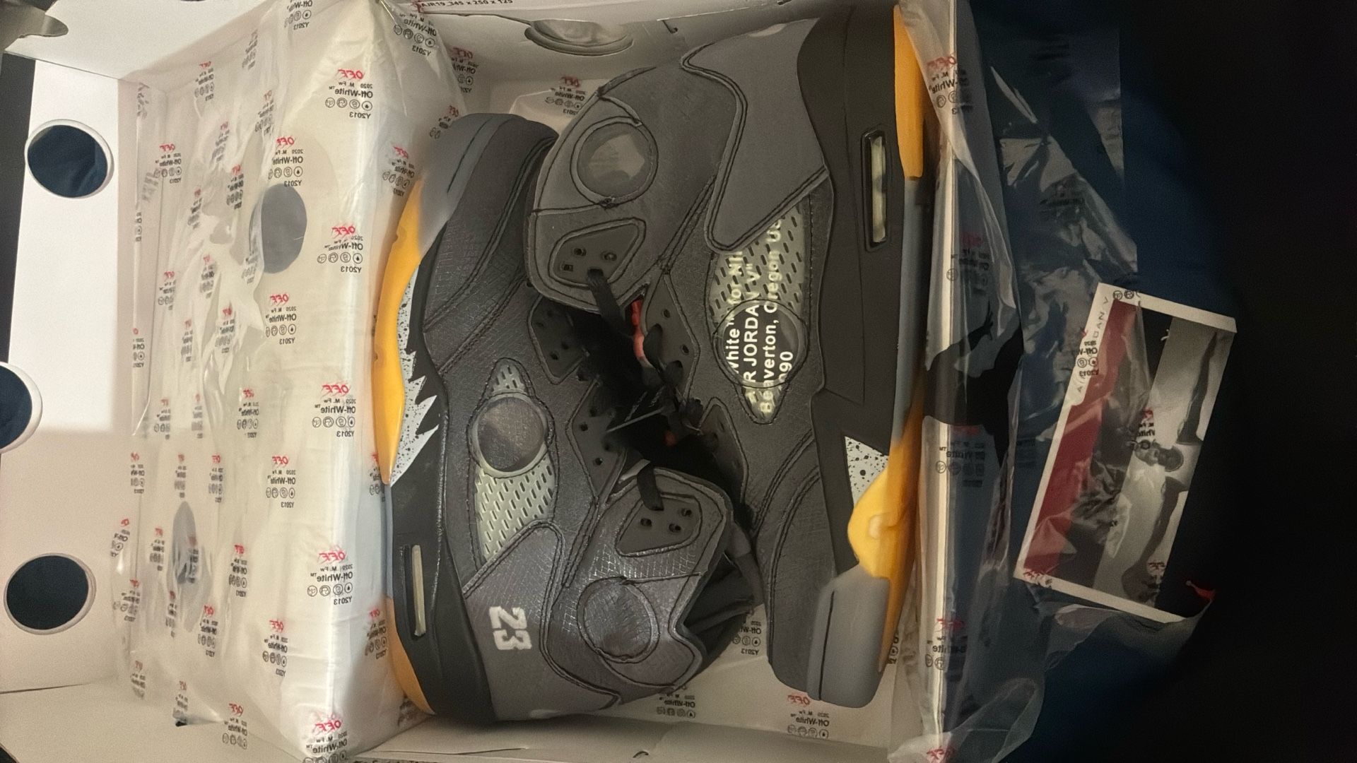 Jordan Offwhite Muslin 5s 