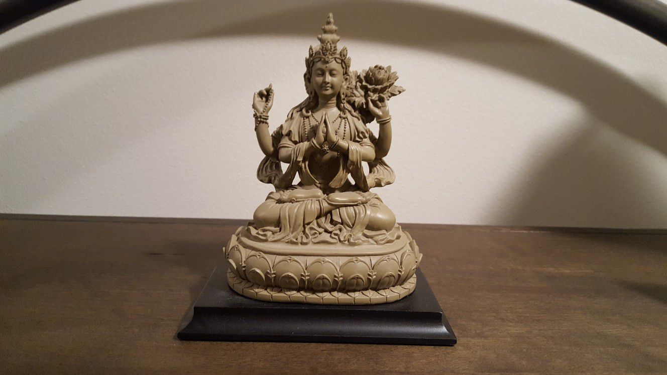 Seated Avalokiteshvara Guanyin Buddha Collectible Buddhism Figurine Collectible