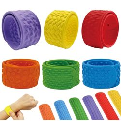Fidget Toys Slap Bracelets, Textured Silicone Sensory Toys for Kids, Teens & Adults - Calming Tools for Autism, ADHD, Anxiety & Stress Relief - Ideal 