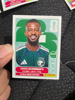 FIFA world cup card