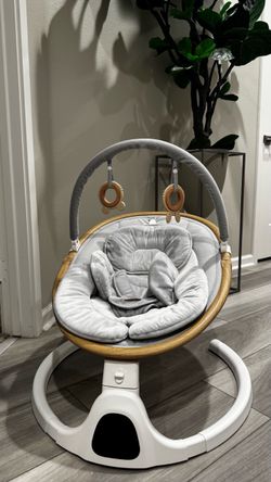 Baby Swing with Toy Bar