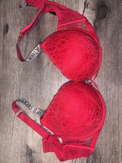 Victoria Secret Red Lacey Bombshell 38D