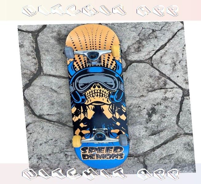 Fresh New Skateboard Great for Adventure Fans and Easy Riders foreign friend