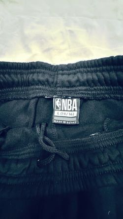 NBA Black Sweatpants Size L (14/16)