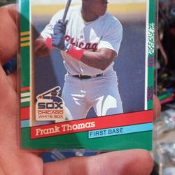 Frank Thomas Error Card