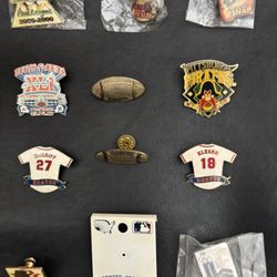 12 Sports Pins  Pins 