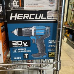 Hercules 20v 1/2” Hammer Drill/driver