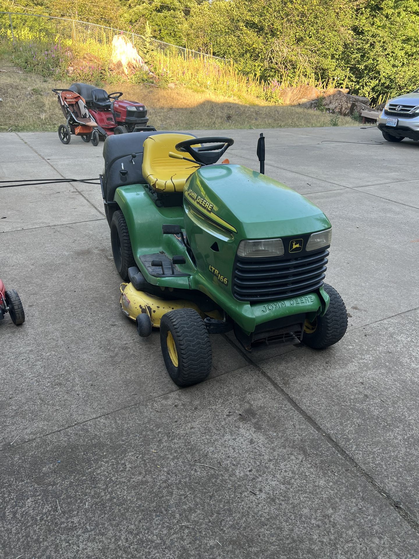 John Deere Riding Lawn Mower Twin Valve