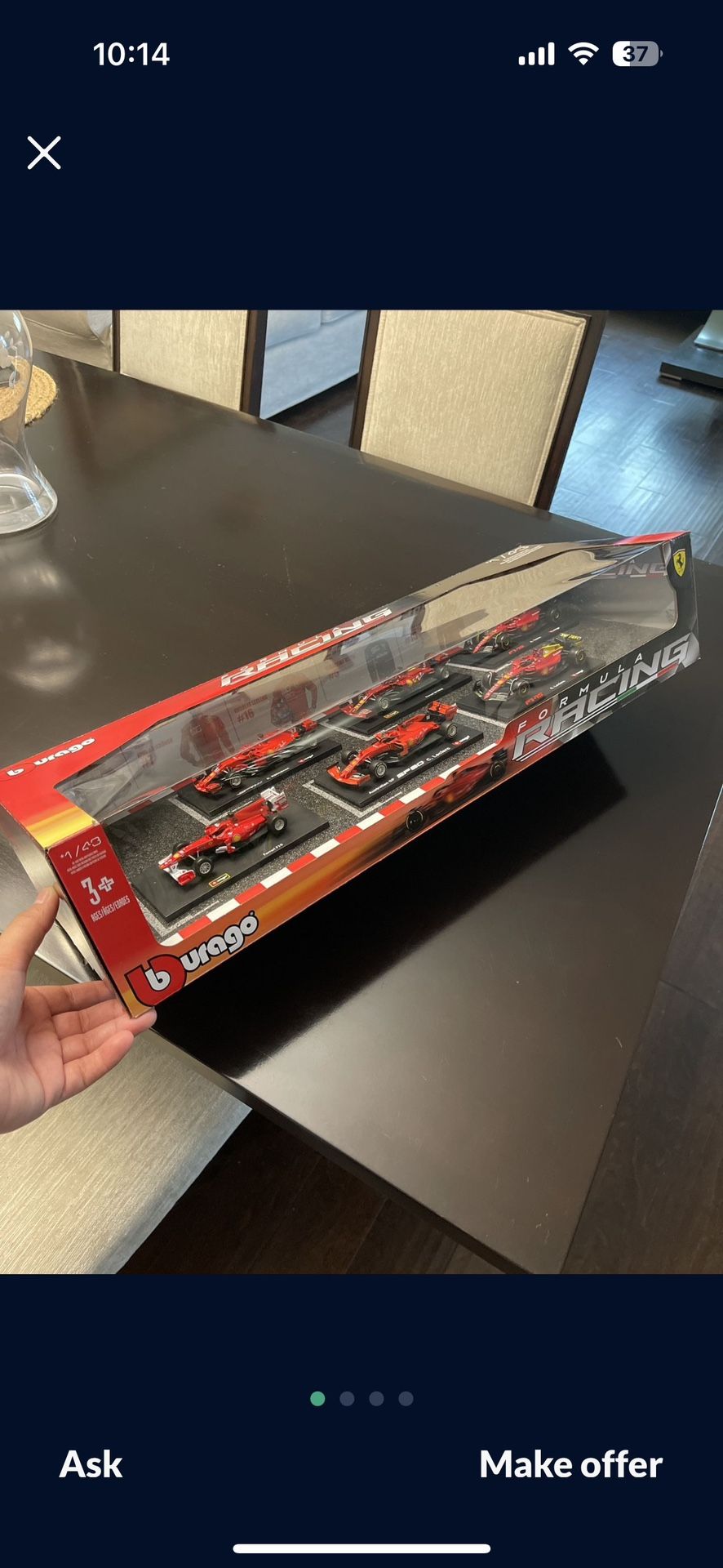 Burago F1 Ferrari Team Set 