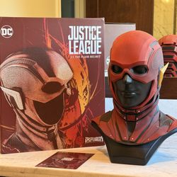 Justice League The Flash Cowl Helmet Wearable Costume Prop