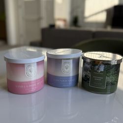 Goose Creek Candles x 3