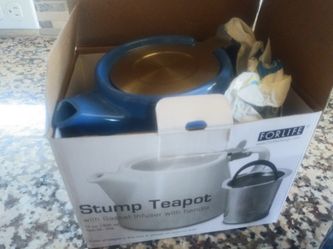 For Life Stump teapot with 2 cups