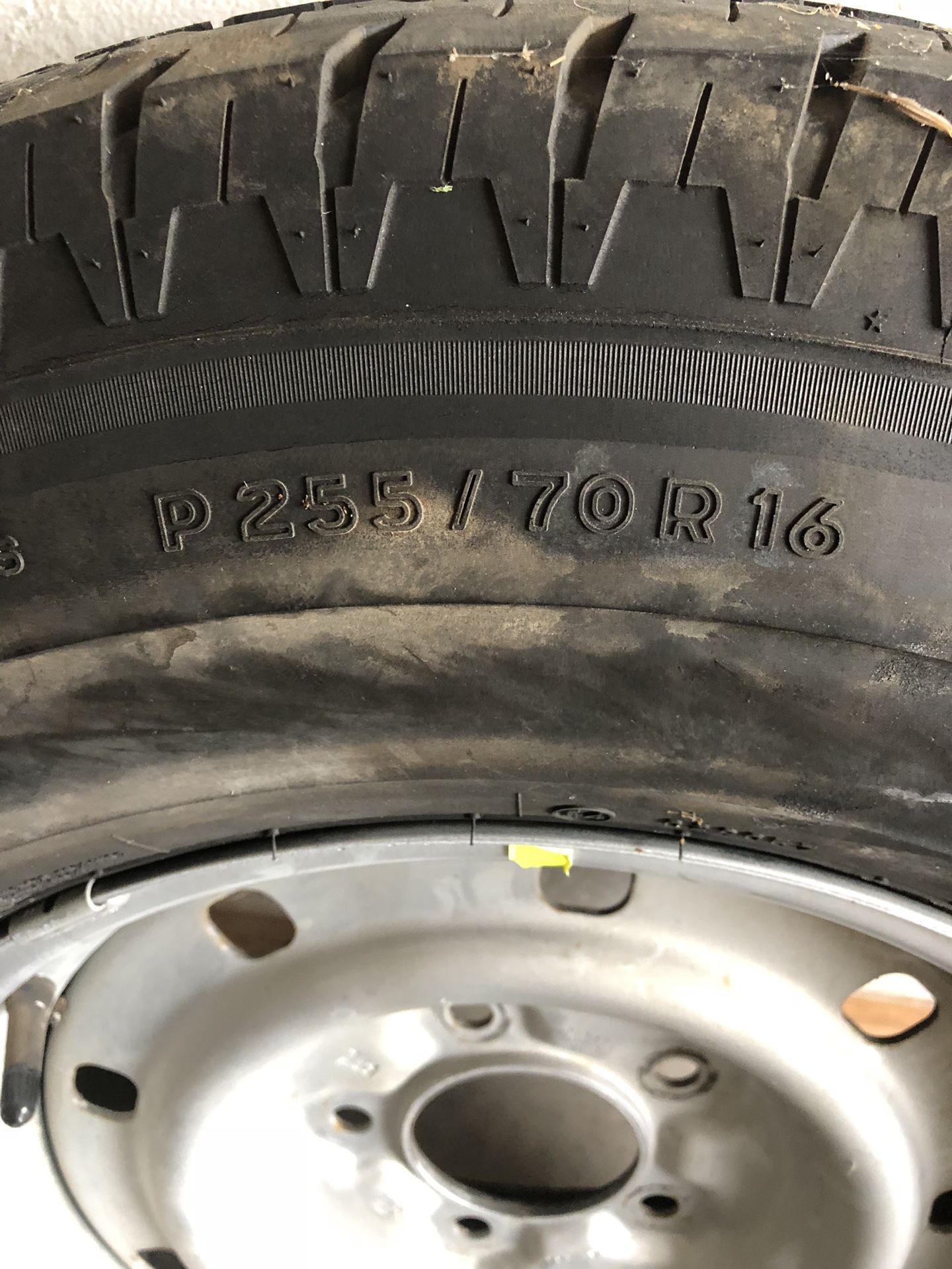 General tire 255/70/16