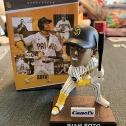 Padres Juan Soto Bobblehead Action Figure