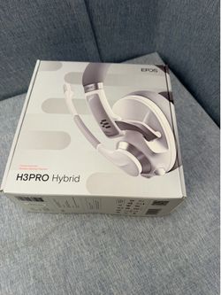 EPOS Gaming H3Pro Hybrid Gaming Headset PC Headphones with Microphone -White