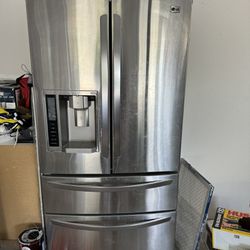 LG 4 Door Stainless Steel Refrigerator 