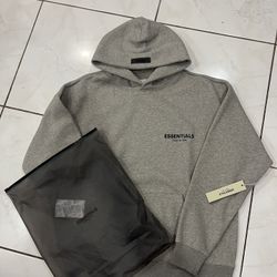 Dark Oatmeal Essentials Hoodie